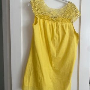 Yellow dress
